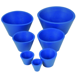 Buchner Funnel Rubber Cones - Natural Rubber set of 7