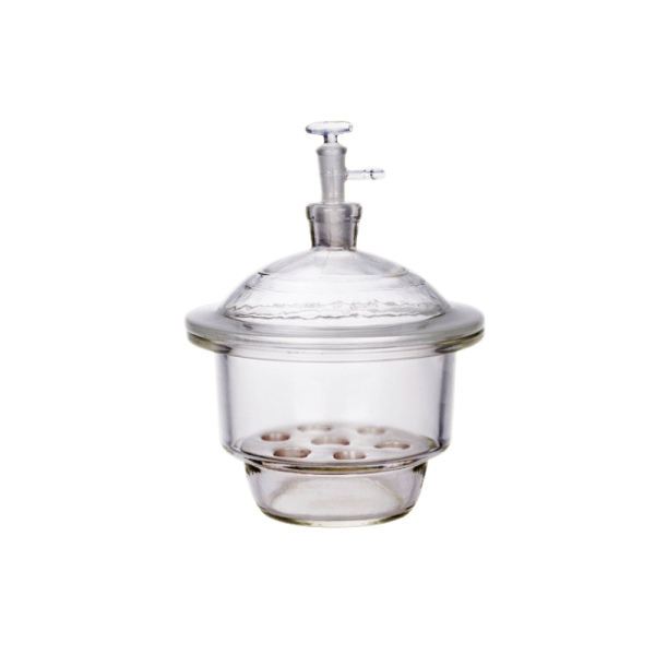 Desiccator Vacuum, Glass Tap, Netural Glass
