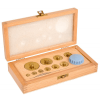 Mass Weighing Set - Brass in Case