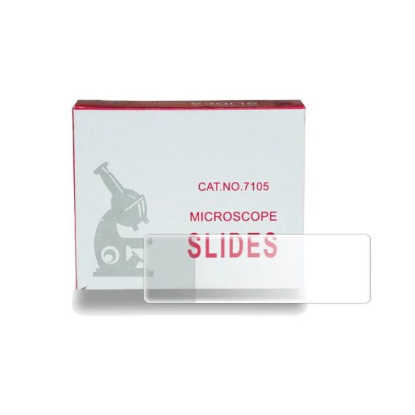 Single Frosted (7105) Microscope Slide - Beveled Edges