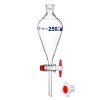 Squibb Separating Funnel, PTFE Stopcock